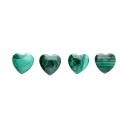 Ciondolo Cuore Piccolo in Malachite