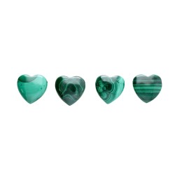 Ciondolo Cuore Piccolo in Malachite