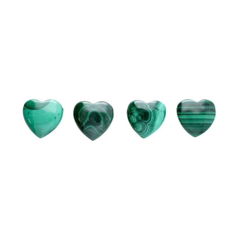 Ciondolo Cuore Piccolo in Malachite