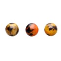 Esfera grande de ágata tingida