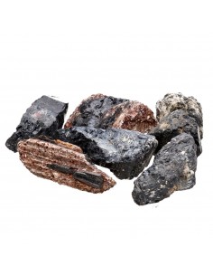 Tormalina con mica grezza