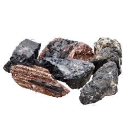 Tormalina con Mica in Grezzo