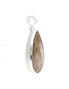 Rutilated Quartz Pendant in... 2