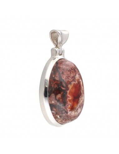 Fire Opal Pendant in 925 Sterling...
