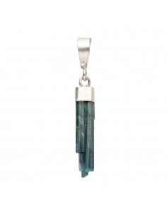 Blue Tourmaline Pendant in...