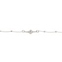 Pulsera Nudo de Bruja con Bolas en Plata de Ley 925 -B