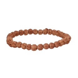 Bracciale Semilla di Rudraksha 6mm
