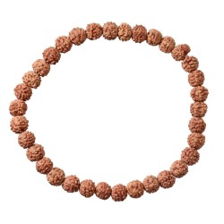 Bracciale Semilla di Rudraksha 6mm