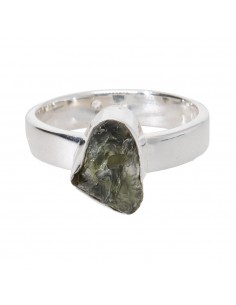 Moldavite Ring in 925...