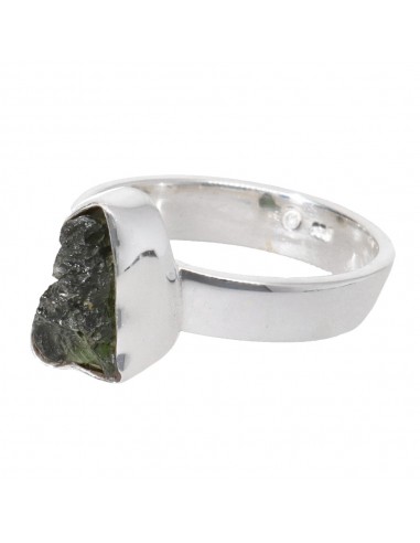 Anello di Moldavite in Argento...