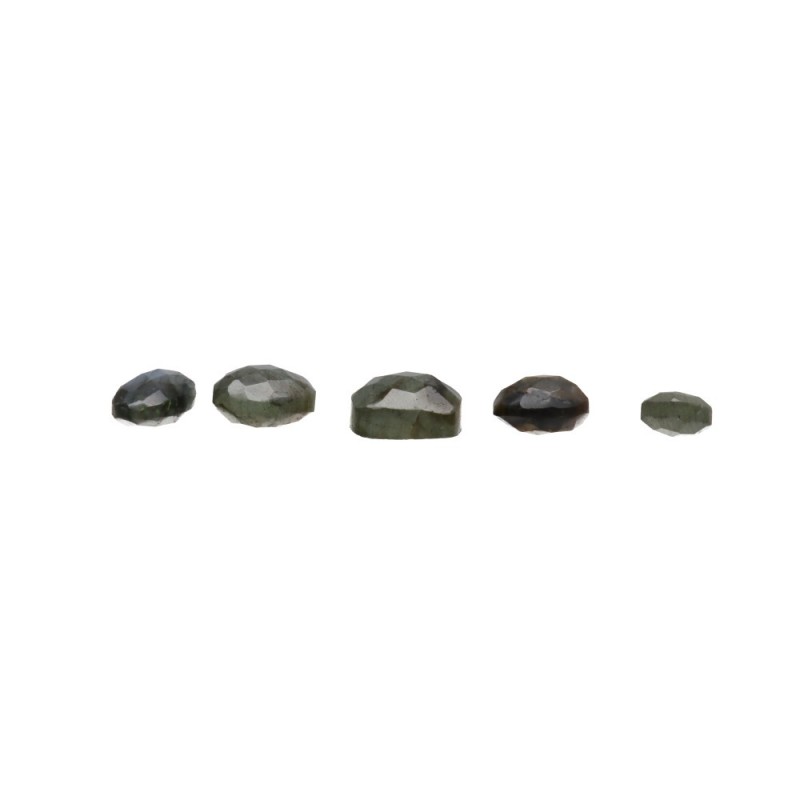 Cabochon di Labradorite Faccettata