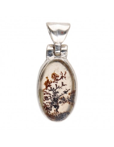 Pendentif en agate dendritique...