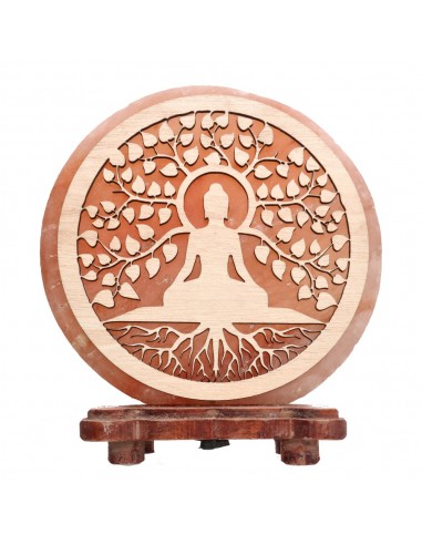 Lampe de sel Bouddha