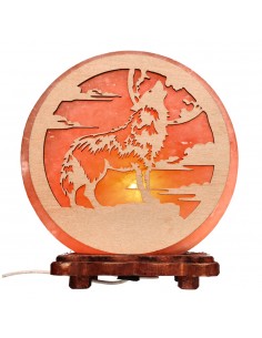 Lámpara de Sal Lobo