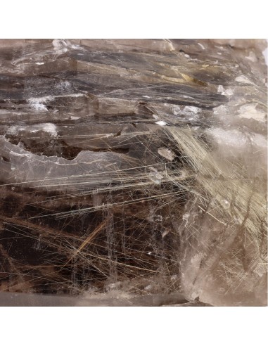 Rough Rutilated Smoky Quartz (CR7)