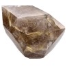 Polished Smoky Rutilated Quartz (CR10)