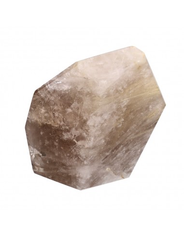 Polished Smoky Rutilated Quartz (CR11)