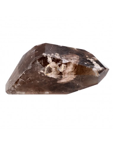 Polished Smoky Rutilated Quartz (CR12)