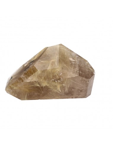 Polished Smoky Rutilated Quartz (CR20)