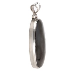 Pendente in Shungite in Argento Sterling 925 (65J)