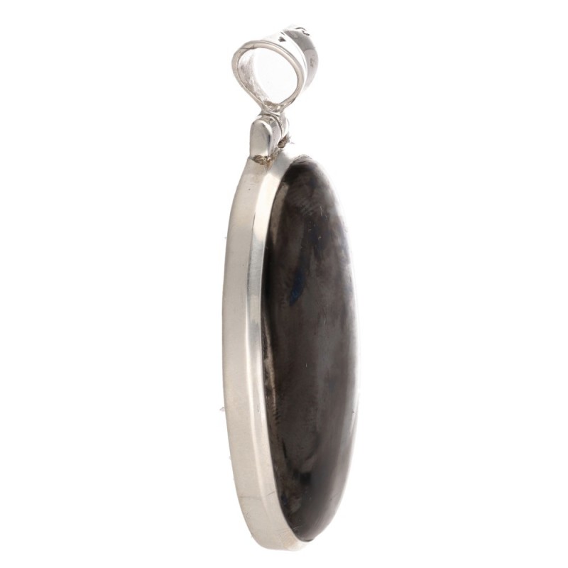 Ciondolo in Shungite in Argento Sterling 925 (67J)