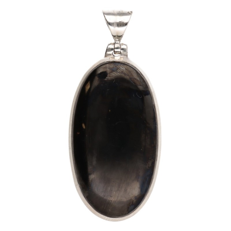 Ciondolo in Shungite in Argento Sterling 925 (67J)