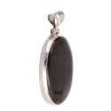 Pendentif Shungite en argent 925 (73J)