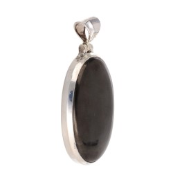 Pendente in Shungite in Argento Sterling 925 (73J)