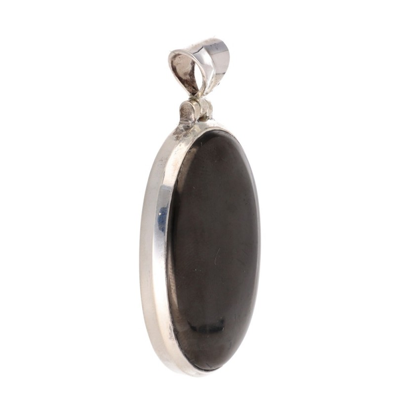 Pendente in Shungite in Argento Sterling 925 (73J)