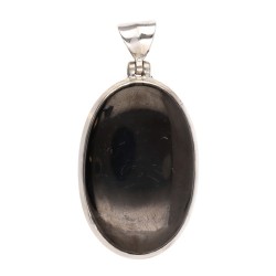 Pendente in Shungite in Argento Sterling 925 (73J)