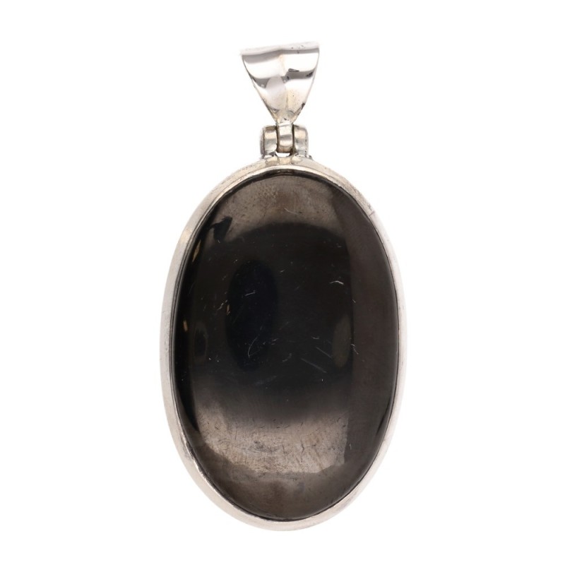 Pendente in Shungite in Argento Sterling 925 (73J)