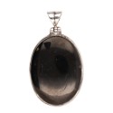 Pendentif Shungite en argent 925 (74J)
