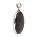 Pendentif Shungite en argent 925 (74J)