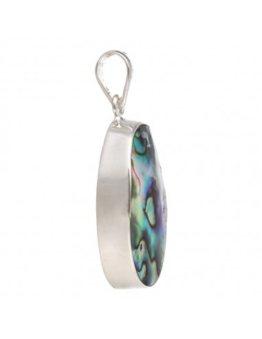 925 Sterling Silver Abalone Pendant