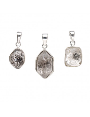 Pendentif en argent 925 avec lunette...