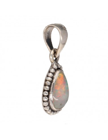 Pendentif Opale de Bohème en argent 925