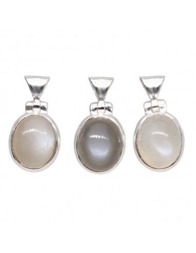 Pendentif Adularia en argent 925