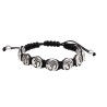 Pulseira Om em prata de lei 925