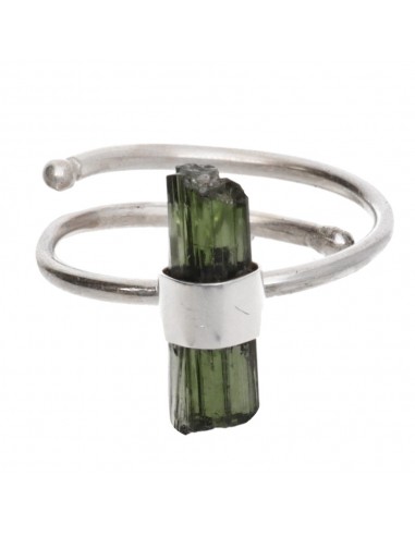 Bague en argent 925 avec tourmaline...