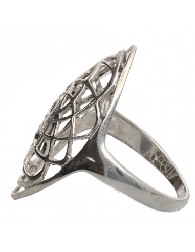 Anello Fiore della Vita Allungato -...