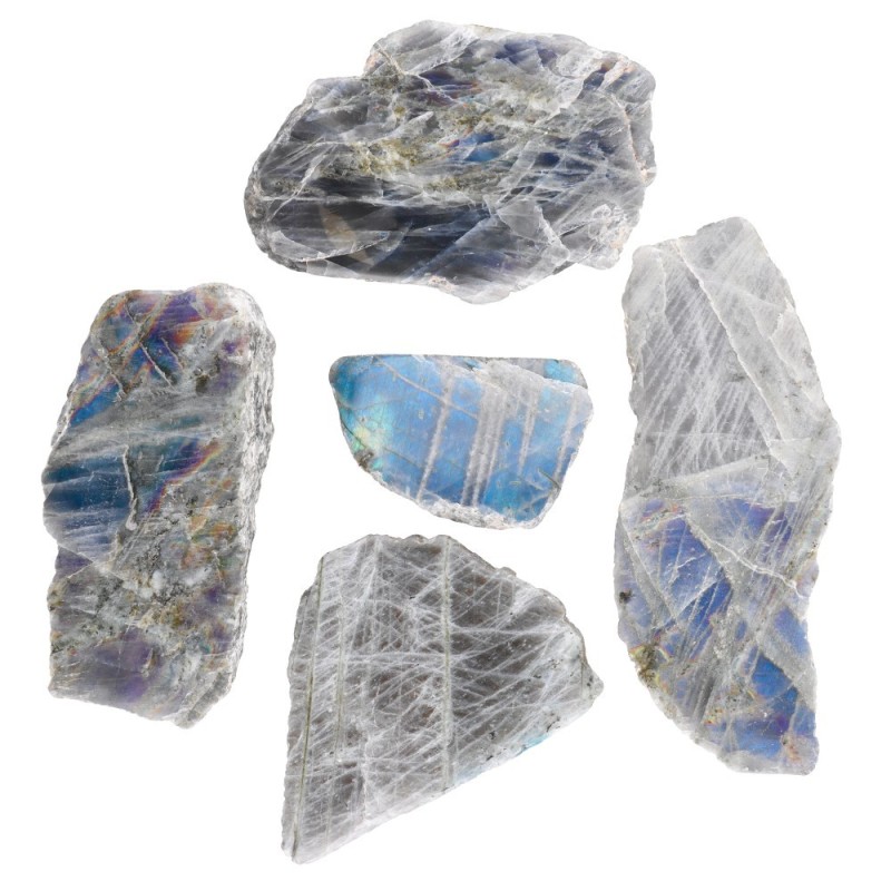 Labradorite Extra con superficie lucidata (Confezione da 500 g)