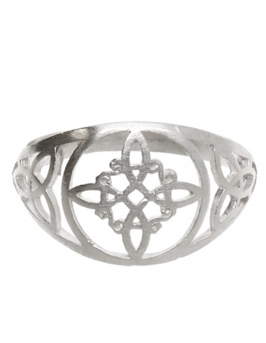 Anello Nodo di Strega e Nodo Celtico...