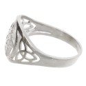 Witch's Knot and Celtic Knot Ring in Sterling Silver 925