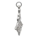 Double Witch Knot Pendant in 925 Sterling Silver
