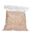 Fragmentos de quartzo hematóides