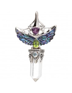 Pendentif Ailes de nacre en...