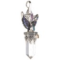 Pearl Wings Pendant in 925 Sterling Silver (28J)