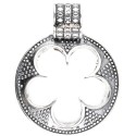 Pendente Gotland Piatto Grande in Argento Sterling 925