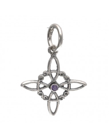 Petit pendentif nœud de sorcière en...