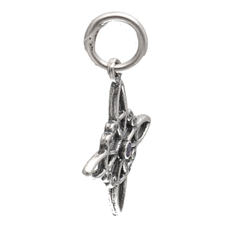 Pendente Nodo di Strega Piccolo in Argento Sterling 925